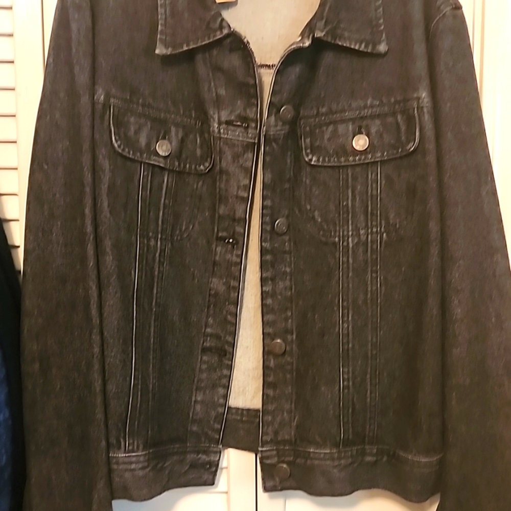 Black denim Jacket